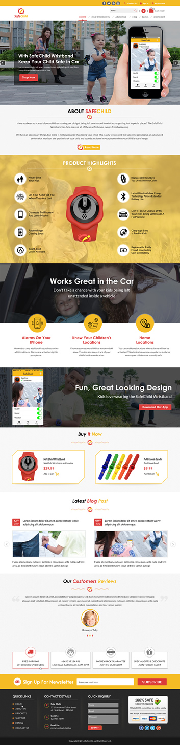 Web-Design von Sbss für SafeChild | Design #11462301