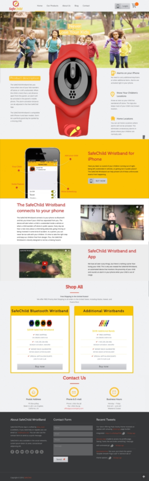Web Design by cCopilot for SafeChild | Design: #11462870