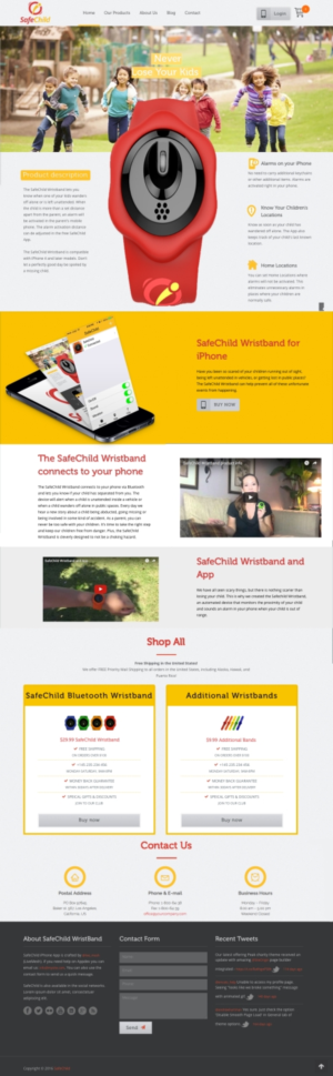 Web Design by cCopilot for SafeChild | Design: #11462871