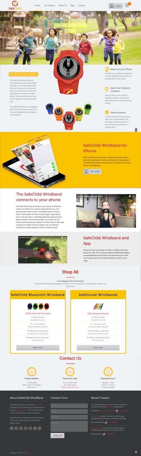 Web Design by cCopilot for SafeChild | Design #11466906