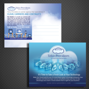 Design de Carte Postale par uk pour Telco-Providers | Design : #11360798