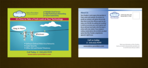 Postcard Design by Venus L. Penaflor for Telco-Providers | Design #11307517