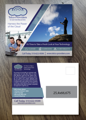 Design de Carte Postale par Alexandar pour Telco-Providers | Design : #11347707