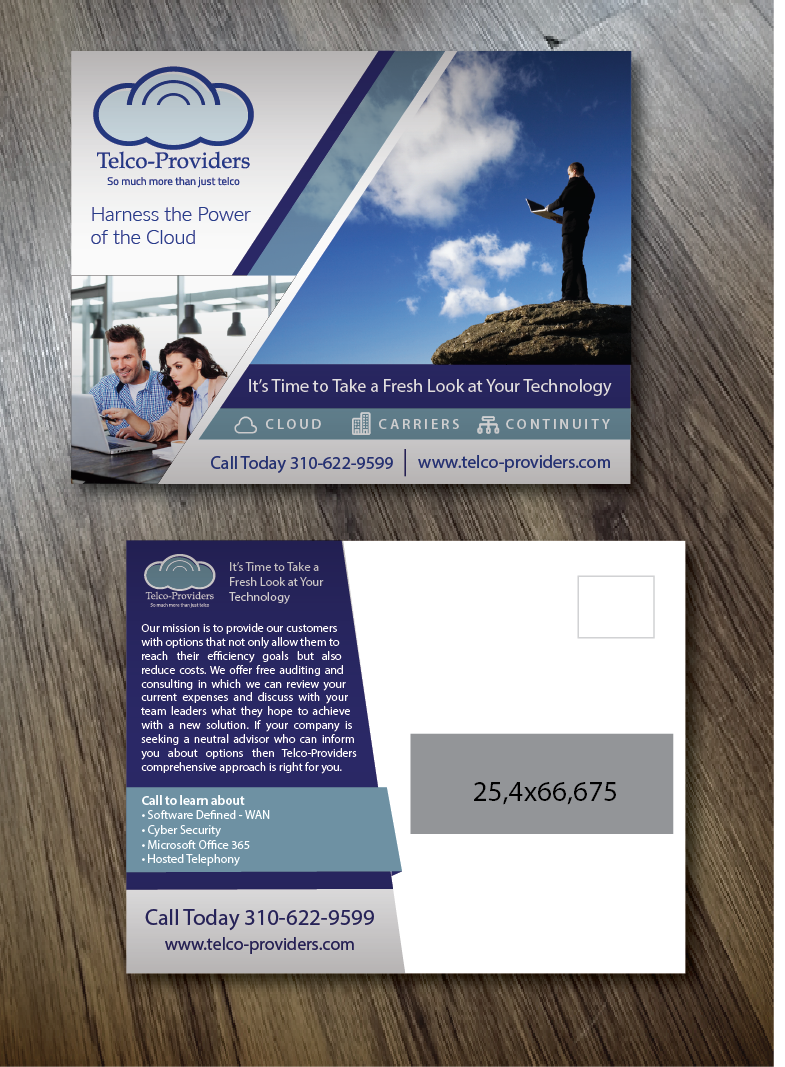 Diseño de Postal por Alexandar para Telco-Providers | Diseño #11347815