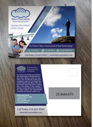 Design de Carte Postale par Alexandar pour Telco-Providers | Design : #11347815