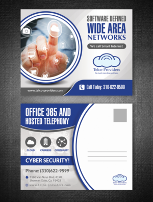 Design de Carte Postale par debdesign pour Telco-Providers | Design : #11317678