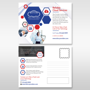 Telco-Providers Invites Companies to the Cloud | Diseño de Postal por Kishaloy_D