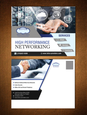 Design de Carte Postale par creative.bugs pour Telco-Providers | Design : #11317605