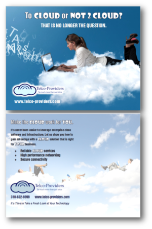Design de Carte Postale par citygirl17 pour Telco-Providers | Design : #11338252