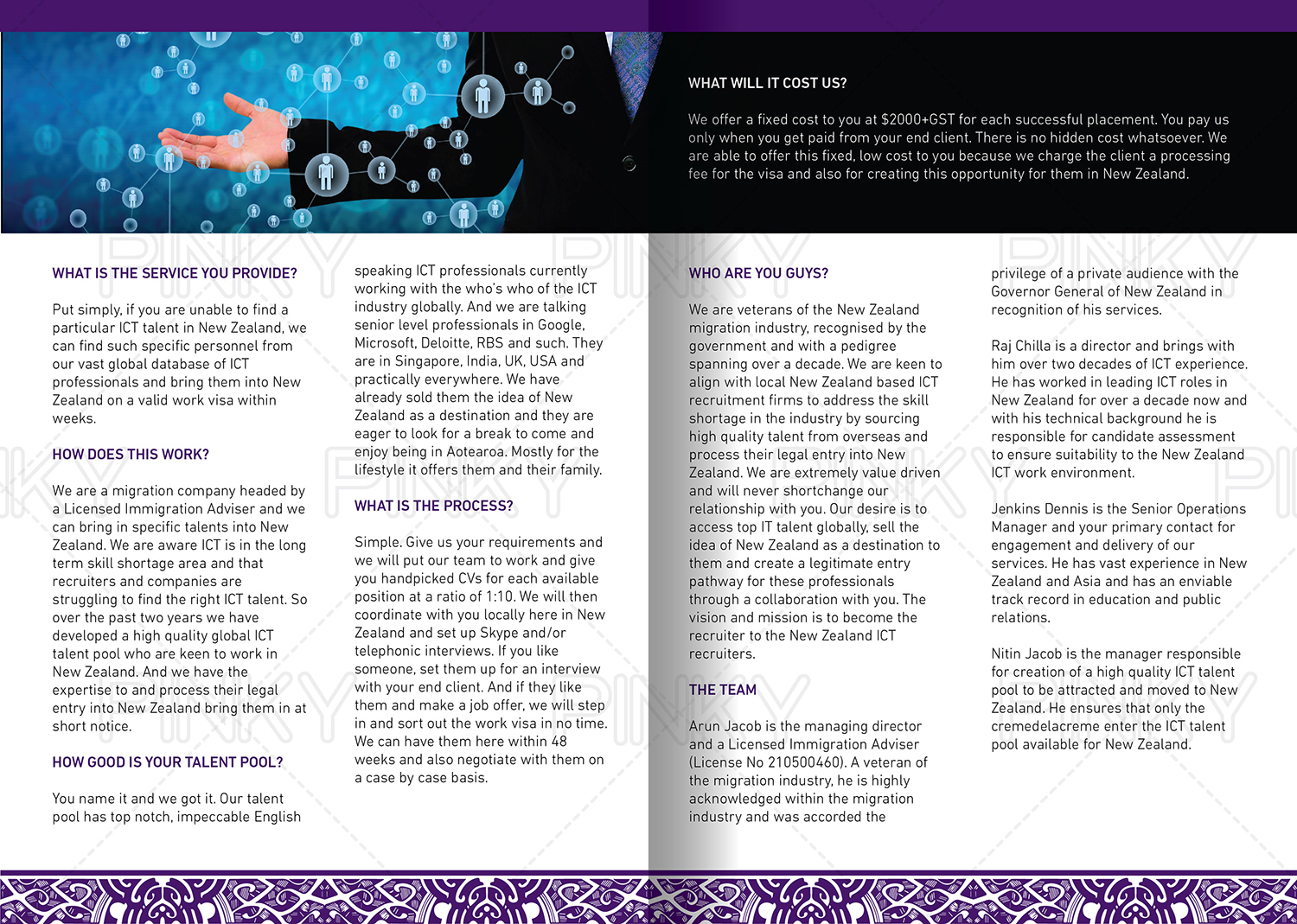 Brochure Design by Pinky  for this project | Design: #11324471