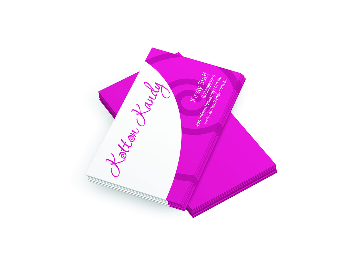 Business Card Design by  Bit Riot for Kotton Kandy | Design #2336837