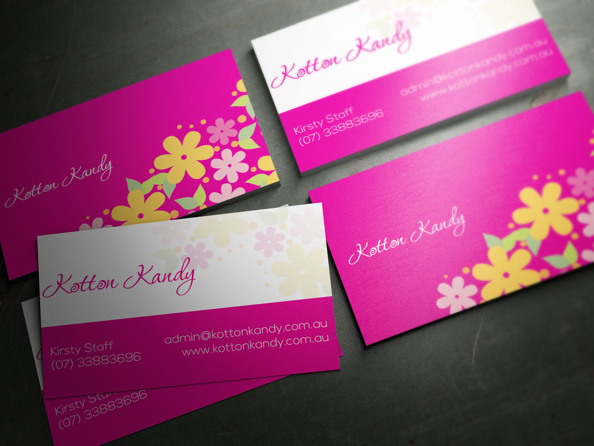 Business Card Design by Digital Mind for Kotton Kandy | Design #2337133