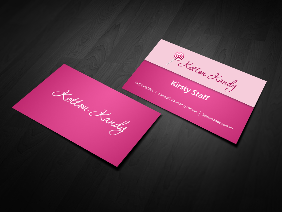Business Card Design by Owaisias for Kotton Kandy | Design #2331137