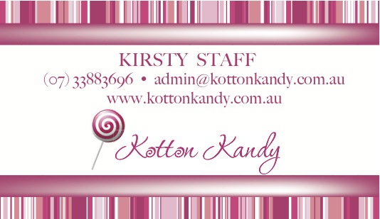 Business Card Design by seswanda for Kotton Kandy | Design #2341562