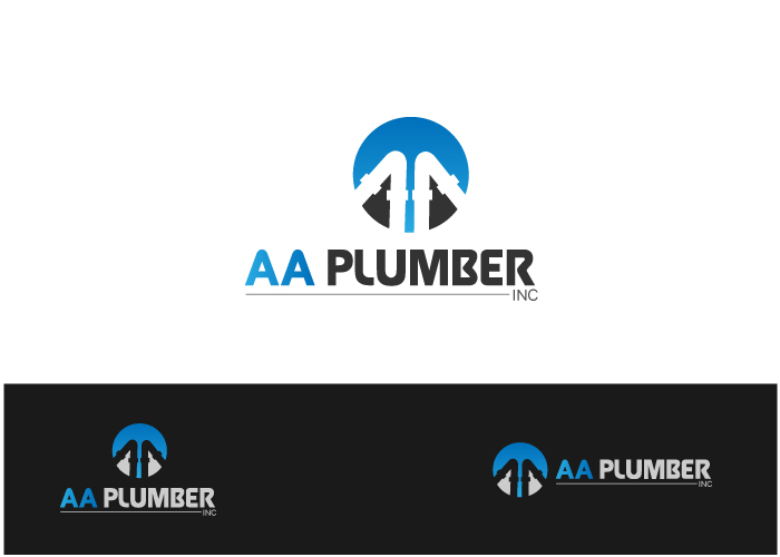 Logo Design by amboge for A A PLUMBER,INC | Design #11322353