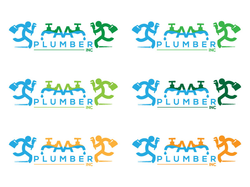 Logo Design by Dulavai for A A PLUMBER,INC | Design #11357067