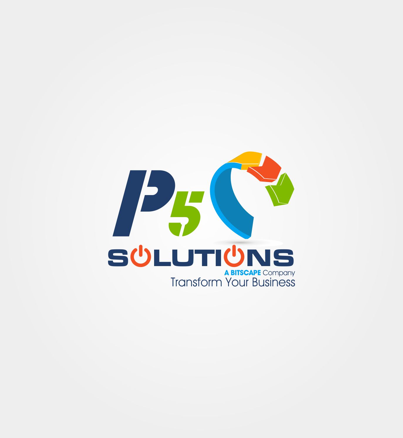 Logo Design by Nusantara Studios for P5 Solutions, Inc.  | Design: #11323269