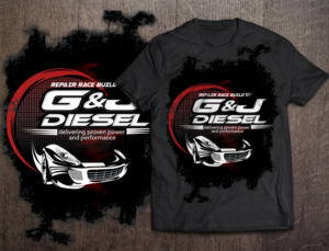 T-Shirt-Design von SAI DESIGNS für G & J Diesel | Design #11362892