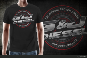 T-Shirt-Design von GEK (agentfortysix) für G & J Diesel | Design #11419673