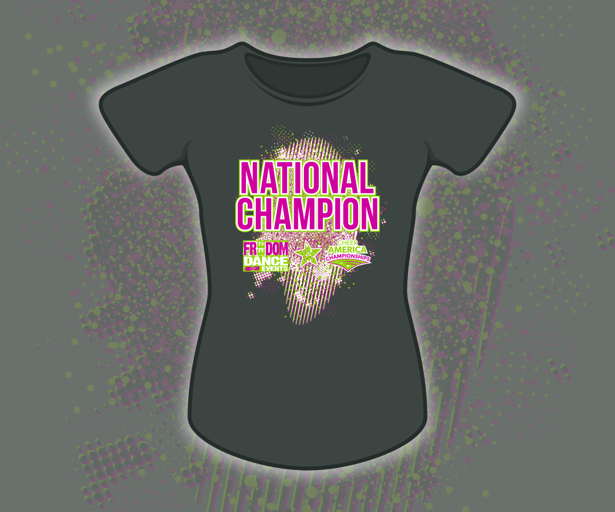 T-shirt Design by nreimer for Cheer America | Design #11365781