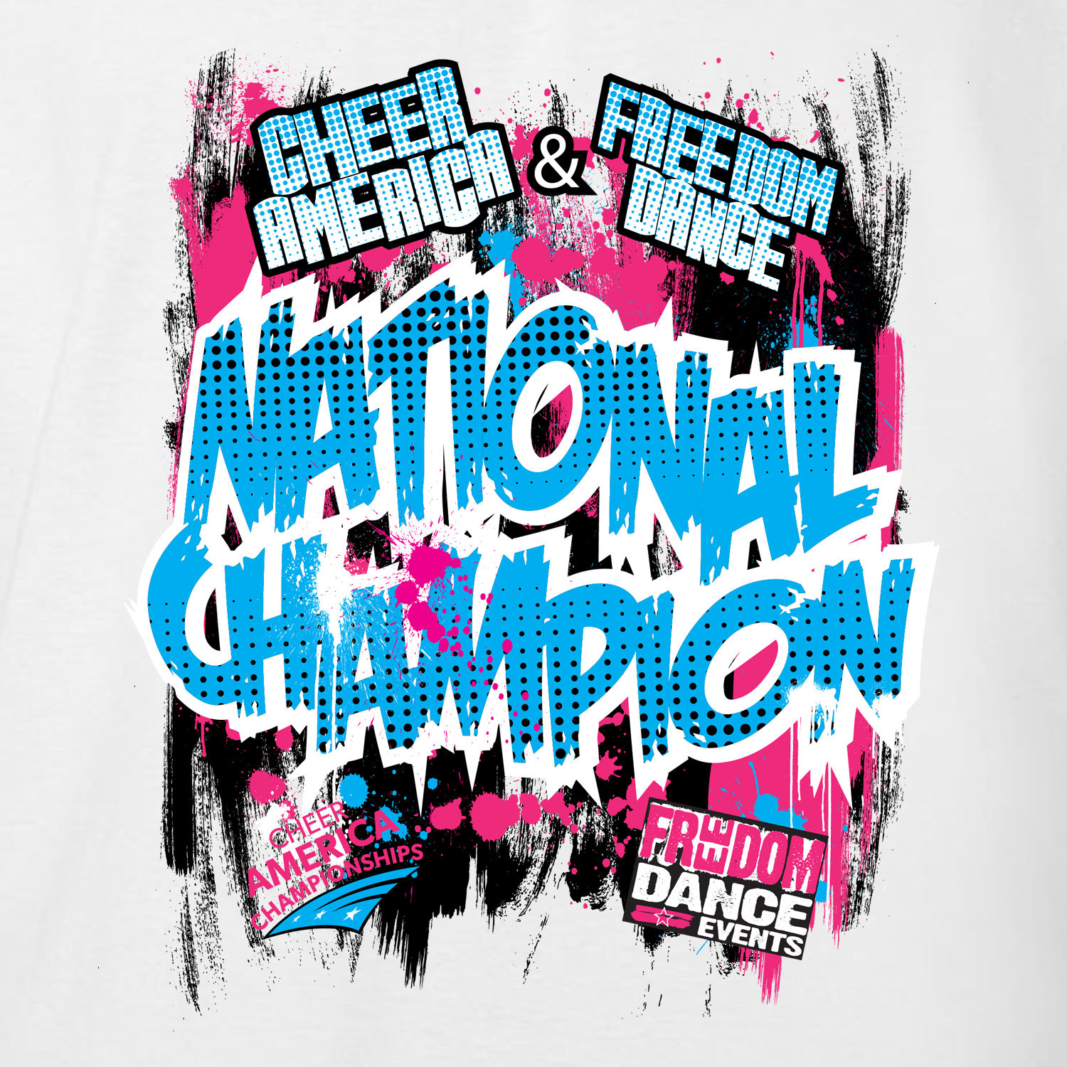 T-shirt Design by Creative50 for Cheer America | Design #11327497