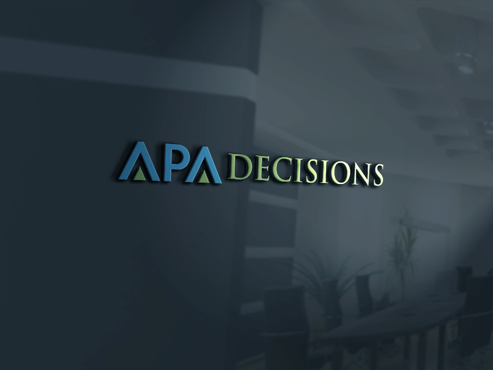 Logo Design by DESIGN Services JK for APA DECISIONS | Design #11327520