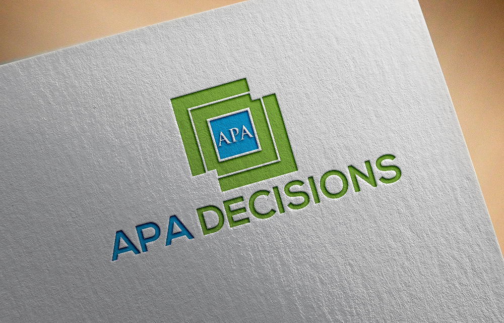 Logo Design by DESIGN Services JK for APA DECISIONS | Design #11327522