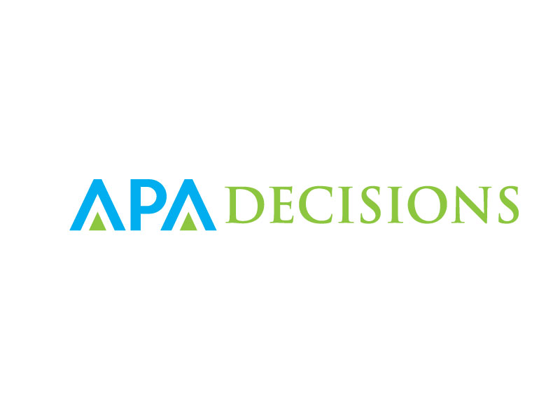 Logo Design by DESIGN Services JK for APA DECISIONS | Design #11327526