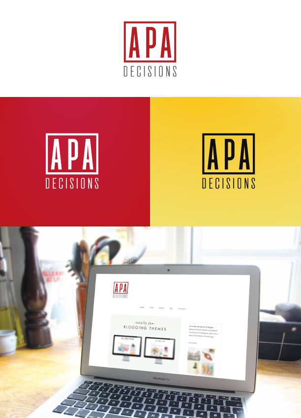 Logo Design by LoghArt Graphic for APA DECISIONS | Design #11316551