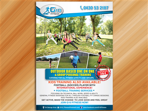 G10 FITNESS Flyer design to promote service (new to fitness industry so has to catch attention) | Flyer Design by Sarmishtha Chattopadhyay_loginchange