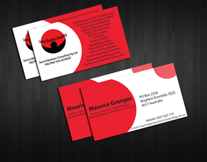 Business Card Design by  Sasko Kmetovich for this project | Design: #2312160