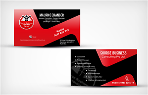 Source Business Consulting | Business Card Design by Digital Designer Agency