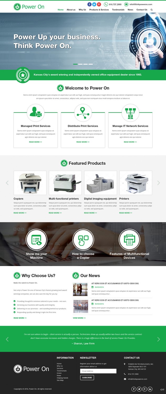 Web Design par pb pour Internet Designs | Design #11319522