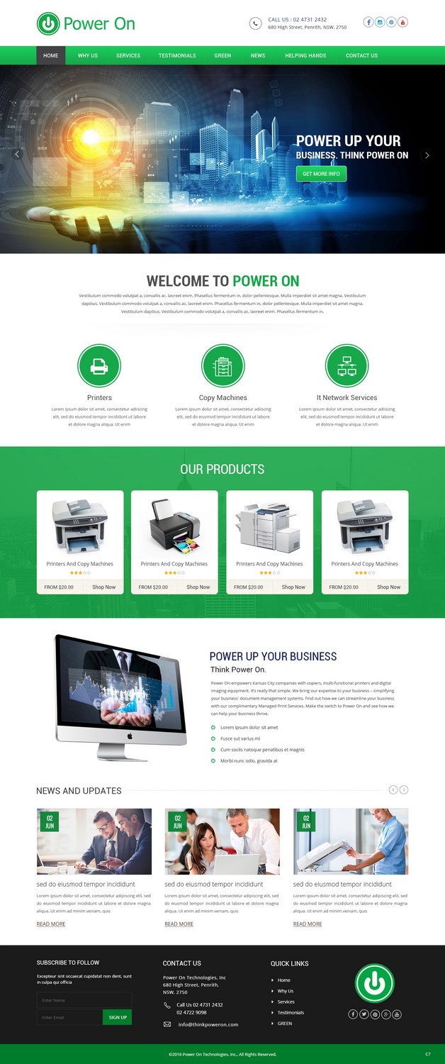 Web Design by pb for Internet Designs | Design #11319523