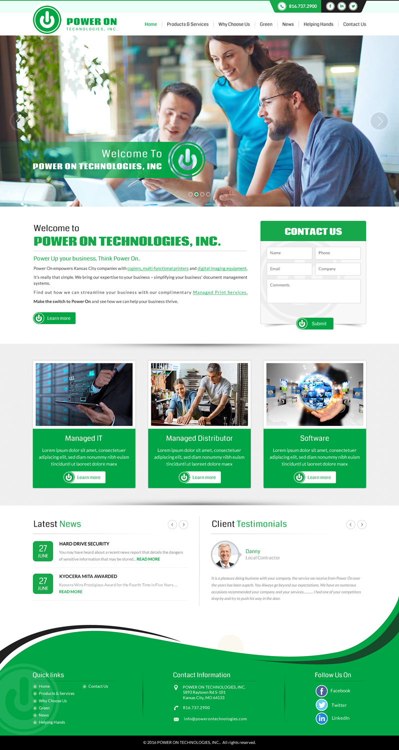 Web Design by Sbss for Internet Designs | Design #11335151