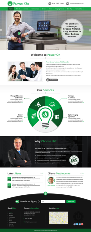 Web Design by Sbss for Internet Designs | Design: #11335500