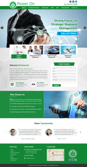 Web Design by Sbss for Internet Designs | Design: #11335520