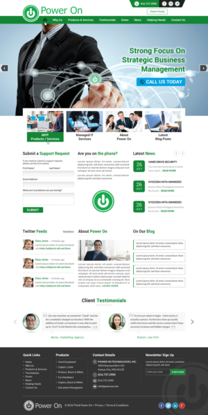 Web Design by Sbss for Internet Designs | Design: #11598377
