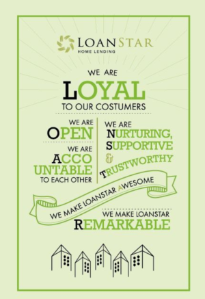 LoanStar Home Lending Culture Statement Campaign | Poster Design by PONIES AND ALIENS