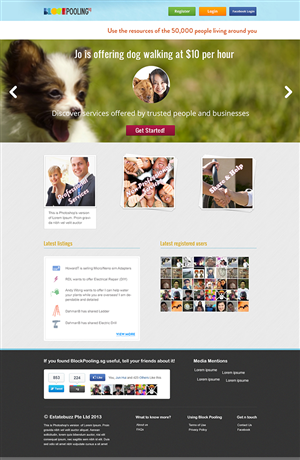 Landing Page Design by kecy08 for Estatebuzz Pte Ltd | Design #2329470
