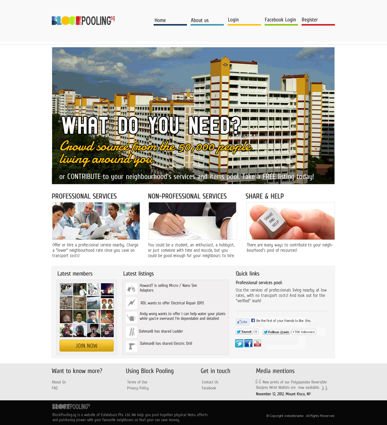 Landing Page Design by Himanshu vyas for Estatebuzz Pte Ltd | Design #2334524