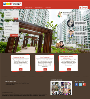 Landing Page Design by Damodar Lohani for Estatebuzz Pte Ltd | Design: #2322562