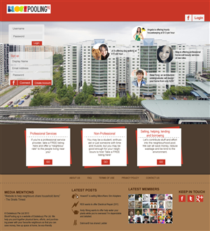 Landing Page Design by Damodar Lohani for Estatebuzz Pte Ltd | Design: #2326848