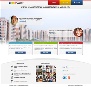Landing Page Design by Zainab Enterprises for Estatebuzz Pte Ltd | Design #2315525