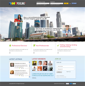 Landing Page Design by OM for Estatebuzz Pte Ltd | Design: #2321808