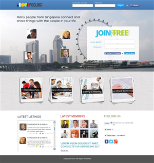 Landing Page Design by OM for Estatebuzz Pte Ltd | Design: #2321810