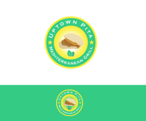 Logo Design by Renen for Uptown Pita | Design: #11373072