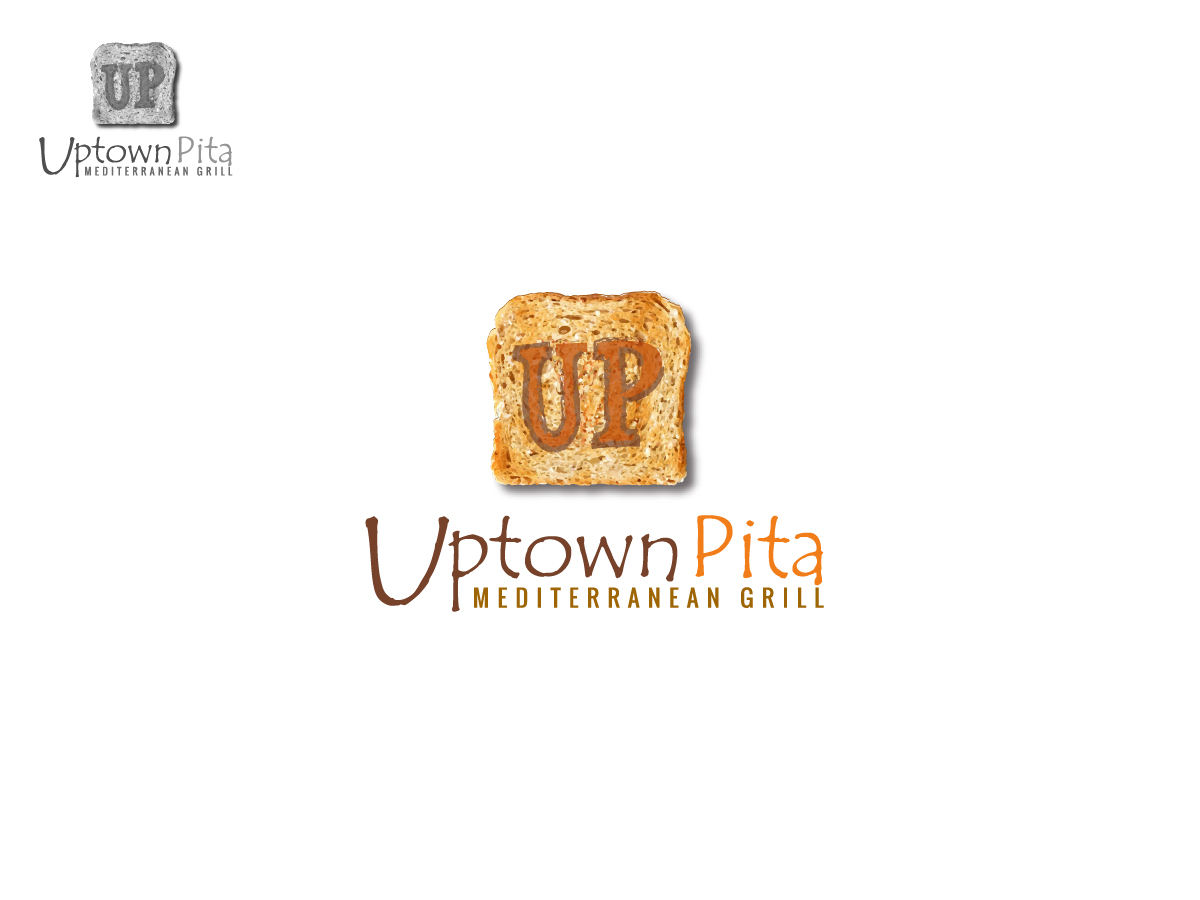 Logo-Design von Kristijan Trajchev für Uptown Pita | Design #11392924