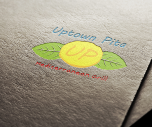 Logo Design by Mak.T for Uptown Pita | Design #11384174