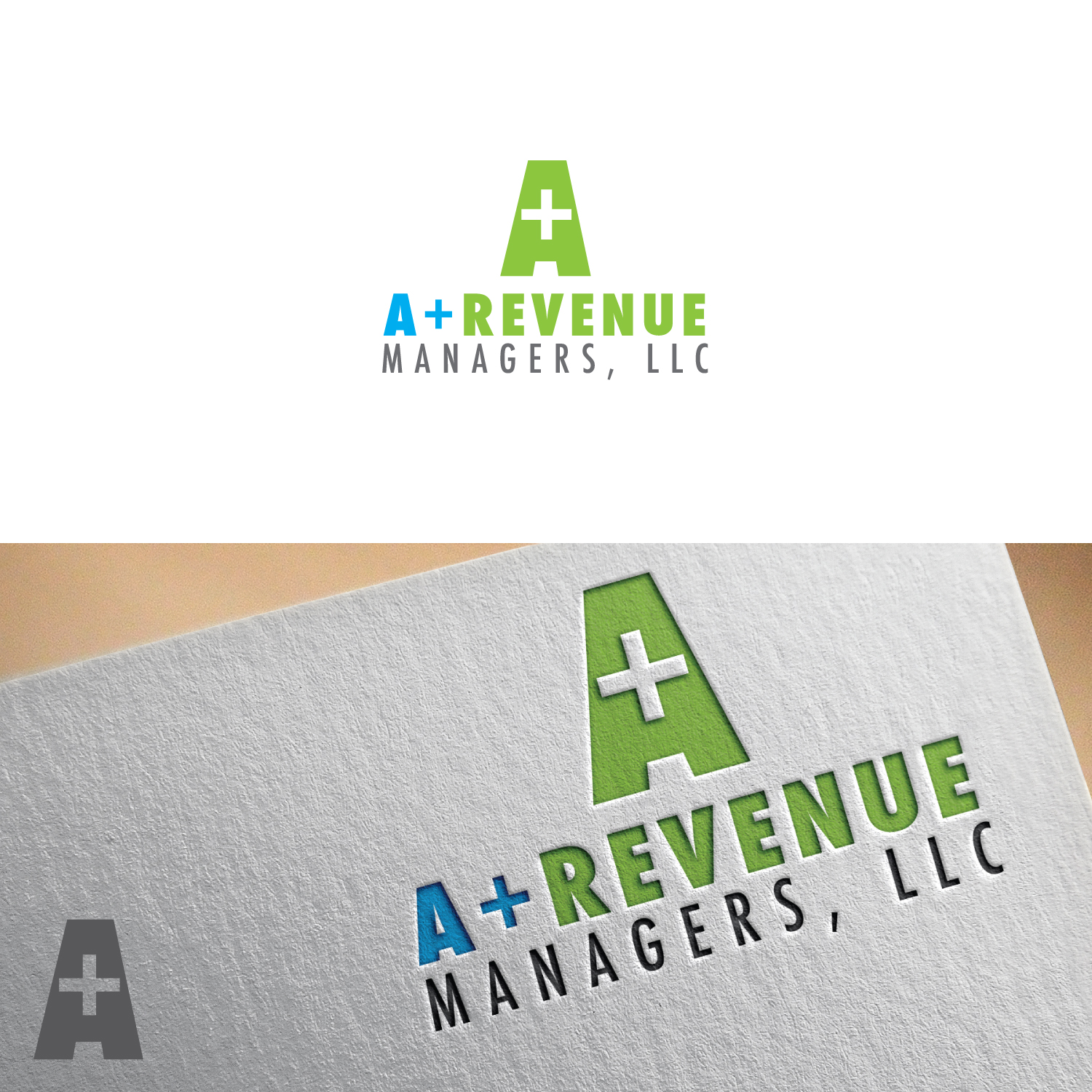 Logo Design by LogoToGoStudio for A+ Revenue Managers, LLC | Design #11321714